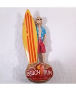 Vintage Anheuser Busch Beach Bum Blonde Ale Surfer dude draft Beer Tap H... - $836.30 MXN