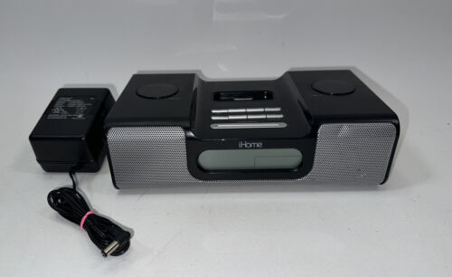 iHome Model iH2 Portable Alarm With Oem Power Supply Tested Working - $14.03
