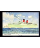 LS2556 - Cunard Liner - Mauretania - bt.1939 - Artist Walter Thomas - po... - $126.37 MXN