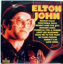 Elton John London &amp; New York vinyl record [Vinyl] Elton John - £25.26 GBP