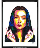 Morticia Addams The Addams Family Carolyn Jones Poster Print Wall Art 18x24 - £21.55 GBP