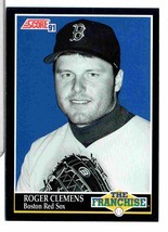 Boston Red Sox Rogers Clemens The Franchise 1991 Score #850 ! - £0.39 GBP