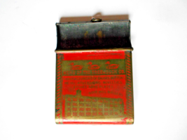 Vintage Home of the Green Duck Co. Maker of Badges and Pins Metal Case - £19.77 GBP