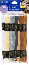 Coats &amp; Clark 6-Strand Embroidery Floss Value Pack 36/Pkg-Hygge - £18.71 GBP