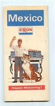 EXXON Mexico Map General Drafting 1972 - $17.82