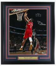 Zion Williamson Signed Framed 16x20 New Orleans Pelicans vs Spurs Photo ... - £534.11 GBP