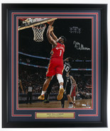 Zion Williamson Signed Framed 16x20 New Orleans Pelicans vs Spurs Photo ... - £541.15 GBP