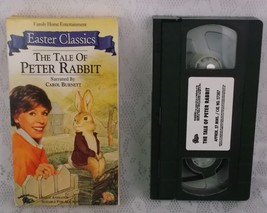 Tale Of Peter Rabbit VHS Easter Video Tape Carol Burnett Family Kids Sho... - $7.81