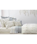 DKNY Pure Comfort Stripe Organic 8P Queen Duvet Set New - $404.10 CAD