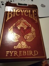 Collectible Playing Cards Deck Bicycle Made In USA Fyrebird - £7.39 GBP