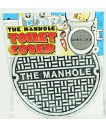 MANHOLE TOILET COVER - 9.75&quot; NOVELTY GAG TOY OR FUNNY GIFT NEW - £2.99 GBP