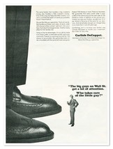 Print Ad Carlisle DeCoppet Broker Little Guy &amp; Shoes Vintage 1973 Advert... - $9.70