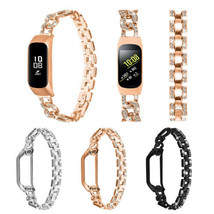 For Samsung Galaxy Fit-e/SM-R375 Bling Metal+hard case Band - £52.06 GBP