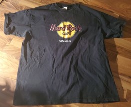 Hard Rock Cafe Cozumel Mexico Black Short Sleeve Tee Shirt 2XL - £15.56 GBP