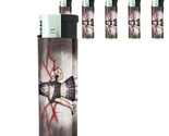 Bad Girl Pin Up D3 Lighters Set of 5 Electronic Refillable Butane  - $15.79