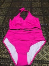 Women&#39;s Tempt Me Two-Piece Swimsuit High Waist  - £15.66 GBP