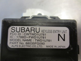 Keyless Entry Receiver  From 2011 Subaru Impreza  2.5 88035FG090 - $20.00