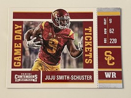 2017 Panini Contenders Draft Ju Ju Smith-Schuster RC Game Day #5 USC/NFL Chiefs* - £3.92 GBP