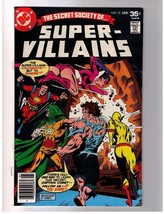 Secret Society Of Super Villains 12 (VF-) Dc Vol. 3 Jan 1978 - £6.04 GBP