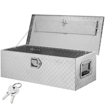 VEVOR Heavy Duty Aluminum Truck Bed Tool Box, Diamond Plate Tool Box wit... - $184.26