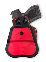Fits Taurus GX4 9mm Micro Compact 3.06”BBL Leather Paddle Holster #1621# RH image 7