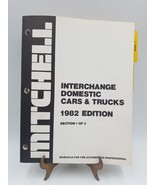 Mitchell 1982 Manuals Sections 1-2-3 Auto-Shop Domestic Cars &amp; Light Trucks - $97.43 CAD