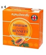 4 x Bennett Thai Herbal Soap Papaya Formula 160g - £21.93 GBP