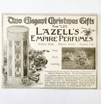 Lazell Empire Perfume Christmas 1897 Advertisement Victorian Beauty ADBN... - €17,25 EUR