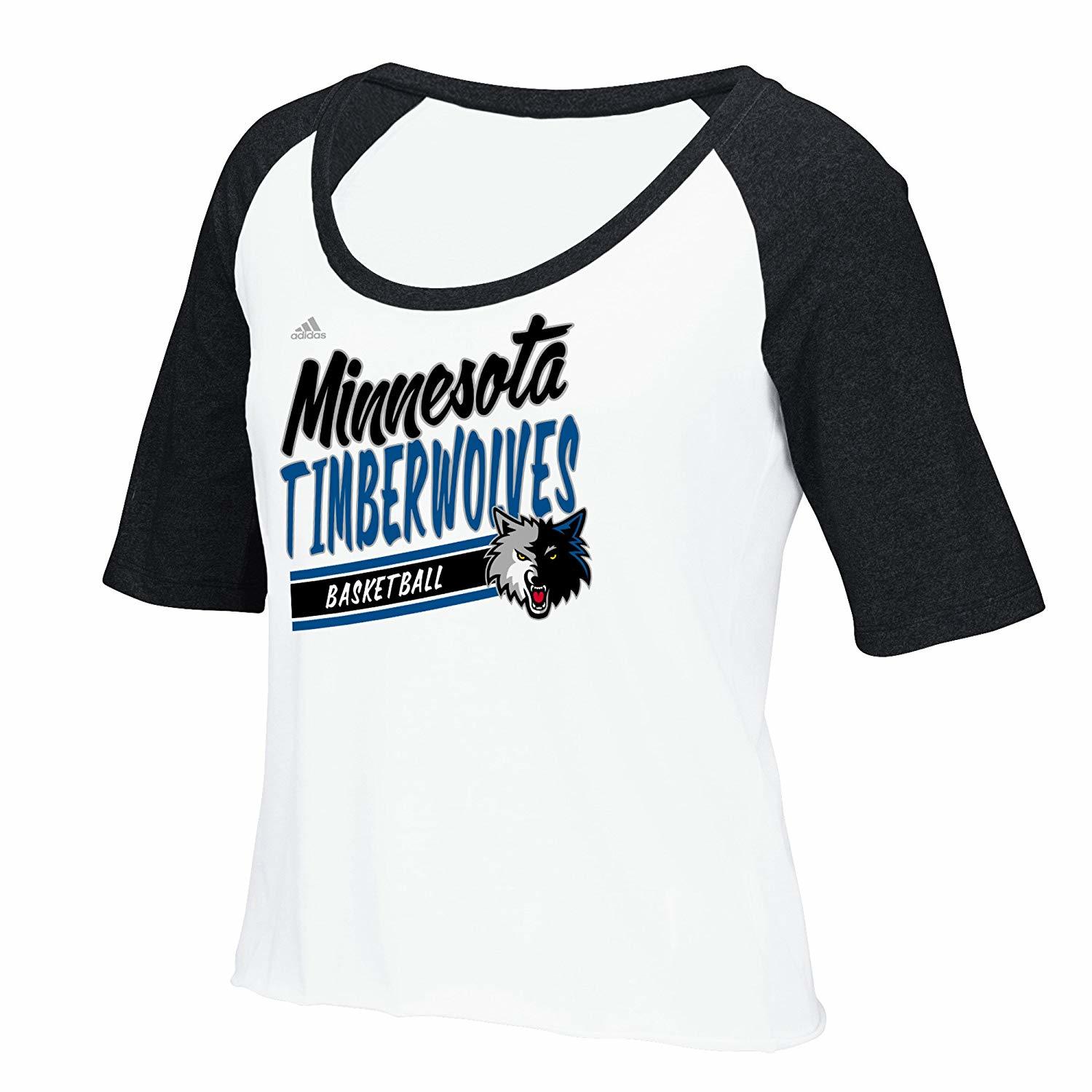 Primary image for NWT NBA Minnesota Timberwolves Women's  Size Large Short Sleeve Tee Shirt