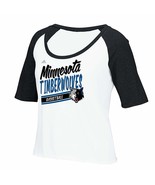 NWT NBA Minnesota Timberwolves Women&#39;s  Size Large Short Sleeve Tee Shirt - £13.54 GBP