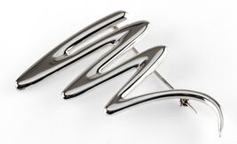 Tiffany &amp; Co.Sterlingsilber Paloma Picasso Schnörkel Zig Zag Brosche Hin... - €235,54 EUR