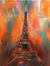 Z.Rubin-&quot;À L&#39;aube&quot;-Handmade Oil Painting/Gallery Wrapped Canvas/Signed/3... - $997.50