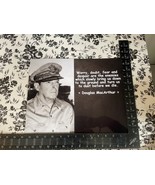 GENERAL DOUGLAS MACARTHUR FAMOUS QUOTE 11x14 PHOTO PRINT WORRY DOUBT FEA... - $287.48 MXN