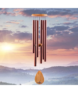 Wind Chimes for outside Large - 38&quot; Brown Heavy Duty Outdoor Chimes Porc... - £41.56 GBP