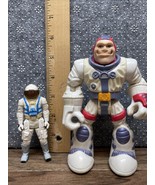 Lot Of Two Vintage Astronaut Toys Robotix Commander And Roger Houston SH - $12.86