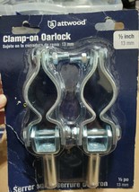 NEW Attwood clamp-on oarlock  1/2 inch, 13mm. Heavy Duty 9146-6 - $30.71 CAD