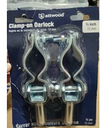 NEW Attwood clamp-on oarlock  1/2 inch, 13mm. Heavy Duty 9146-6 - $22.65