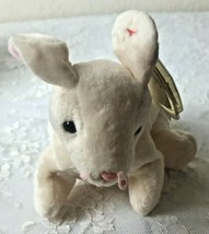 1998/99 TY Beanie Babies &quot;Nibbler &quot; Retired  Bunny 6.5&quot; Nose to Tail Tag... - $18.79