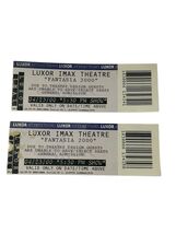 VTG 2000 " FANTASIA 2000 " ORIGINAL TICKET LUXOR IMAX THEATRE VEGAS Lot ... - $21.38