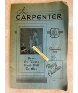 The Carpenter December 1938 Monthly Journal For Carpenters USA - $8.81