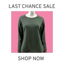 Women&#39;s Green Sweatshirt 32 Degrees Heat Size Small Long Sleeves Top LAST CALL - £7.90 GBP