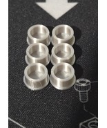 Transformers G1 3D Printed Roller Center Hub Caps Fillers Made Of Silver... - $109.33 MXN