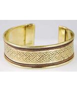 Celtic Knot Engraved Brass Bracelet! - €5,02 EUR