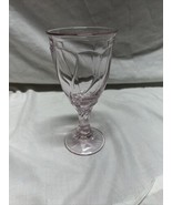 Noritake Pink Sweet Swirl Goblet 13 Oz Water Glasses 7.5&quot; water ice tea ... - $23.50 CAD
