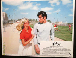 JOHN TRAVOLTA &amp; OLIVIA  NEWTON JOHN (GREASE) ORIG, 1978 MOVIE LOBBY CARD - £92.34 GBP