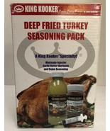 NEW King Kooker 96348 Deep Fried Turkey Seasoning Pack w/ Marinade Injec... - $26.94 CAD