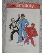 Simplicity Pattern 6696 Boys&#39; Skeleton, Astronaut, Devil Costume Size Sm... - £6.25 GBP