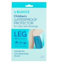 Bloccs Waterproof Protector for Casts and Dressings - Child Short Leg 4-... - $34.95