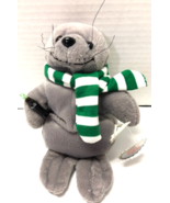 COKE Coca Cola Seal Plush Beanie Christmas Figure - $6.78 CAD