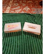 Lot of 2  CIGAR BOX DUTCH MASTERS Panetela &amp; Wm Penn Mildest Cigar Boxes - $319.71 MXN